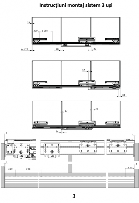 Set role TopLine L - 3 uși [5]