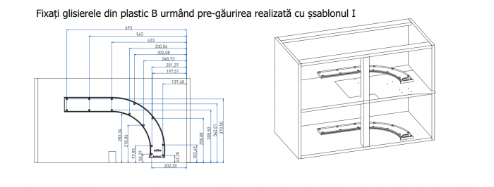 Sistem extractabil 2 coșuri ovale NUVOLA metal cromat Sige [6]