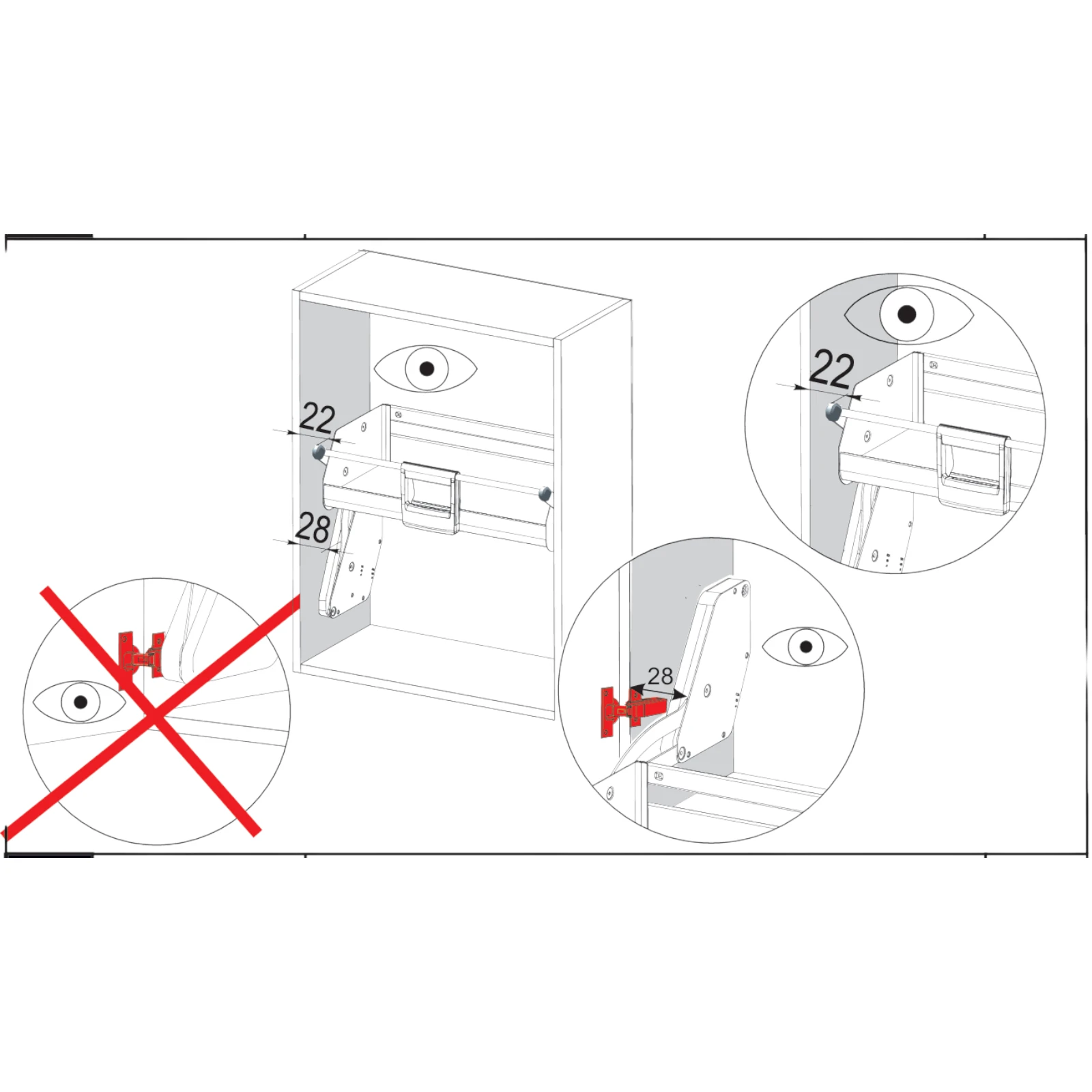 Sistem extractibil iMove  pentru corpuri superioare [7]