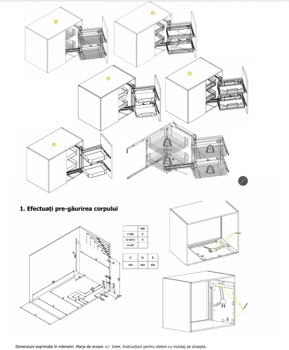 Sistem  Colt 4 Cosuri Antracit Materia marca SIGE [4]