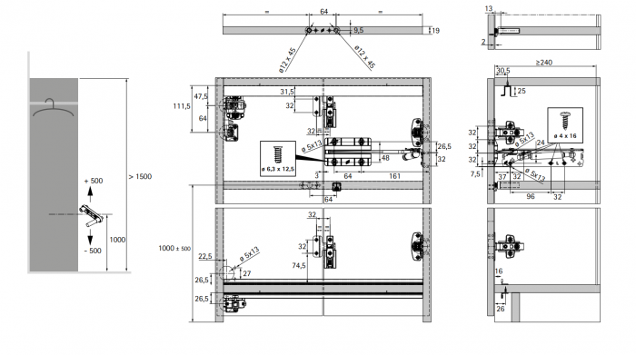  Sistem Push-to-Move Wingline L de la HETTICH [12]