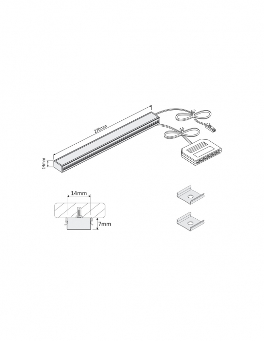 Spot LED Pupil MASTER  cu rol de comutator, marca Design Light [3]