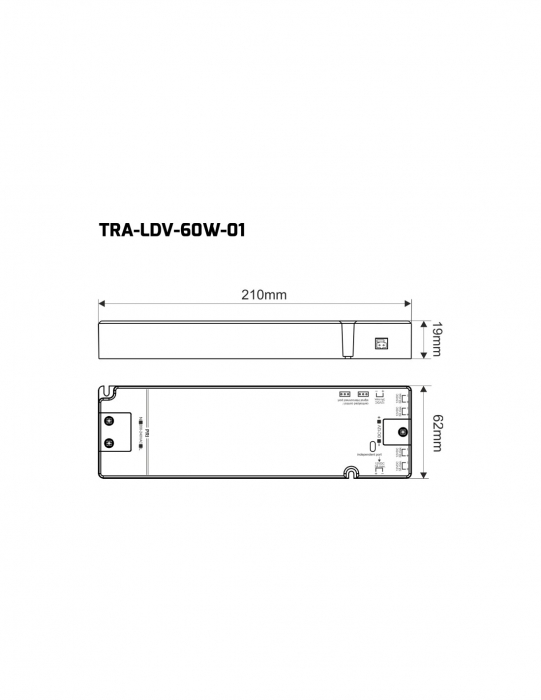 Transformator Smart, 60W, 12V DC cu 6 minimufe încorporate [5]