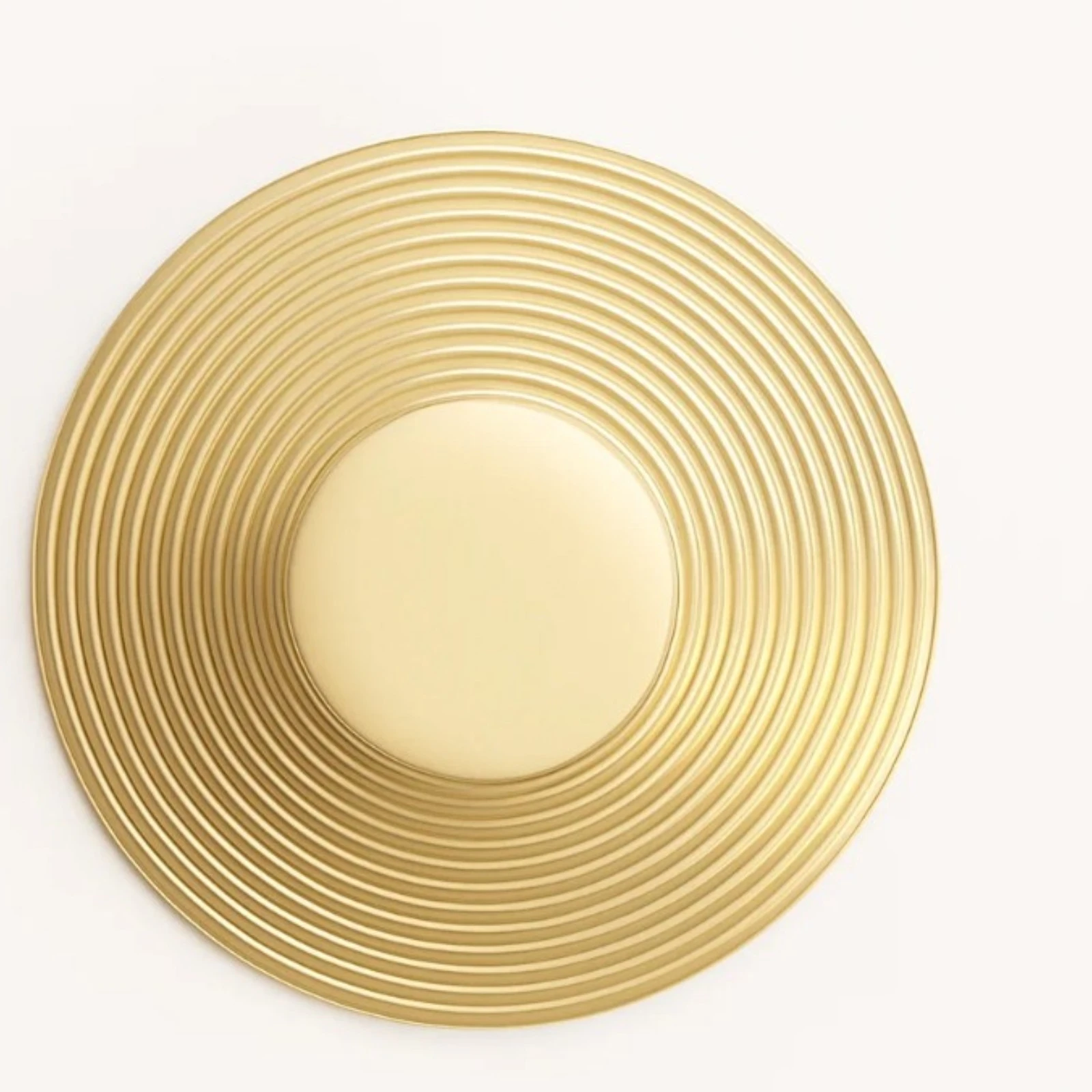 Viena - Buton mobilier / Cuier decorativ cu bază circulară striată [2]