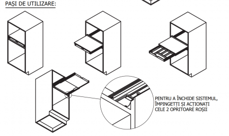 Universal Box 2 in 1 - Mecanism pentru extensie blat [7]