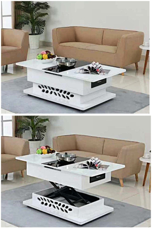 Sisteme Rabatabile - Mecanism electric masă rabatabilă h 195 mm transformabilă h 740 mm