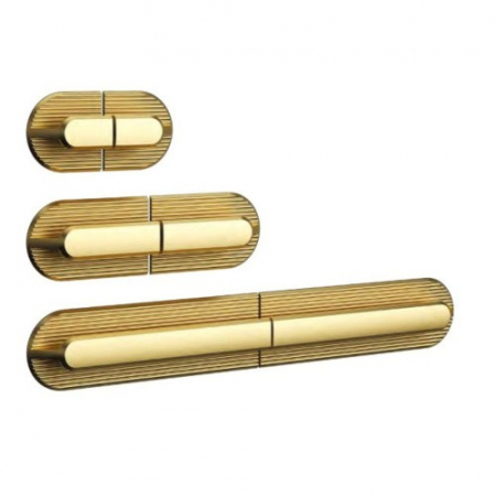 Manere & Butoni Mobilier - Maner  Alfa Duo (Set) Auriu Mat