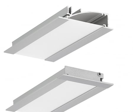 Profil LED Flat8 - profil parabolic încastrat [2]