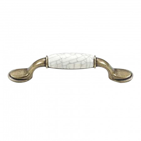 Mâner mobilier Antichizat Porțelan VG 96 mm [12]