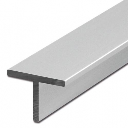 Profil de îmbinare - Profil aluminiu tip "T" - Argintiu mat