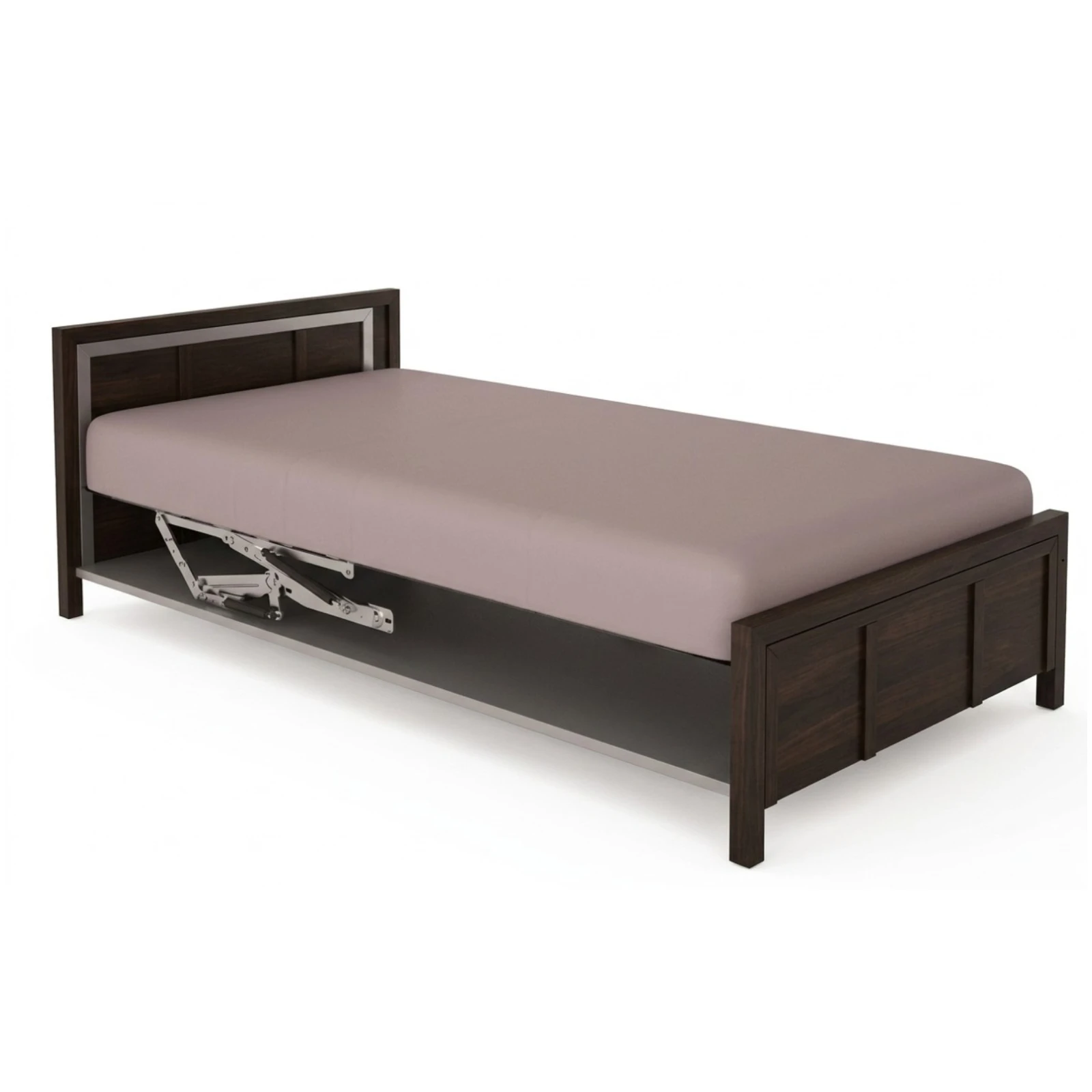 Mecanism piston gaz VG ridicare pat rabatabil 35° + poziție verticală – acces ladă depozitare [6]