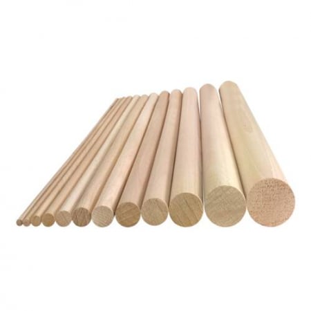 Baghetă lemn fag - netedă, 100 cm [1]