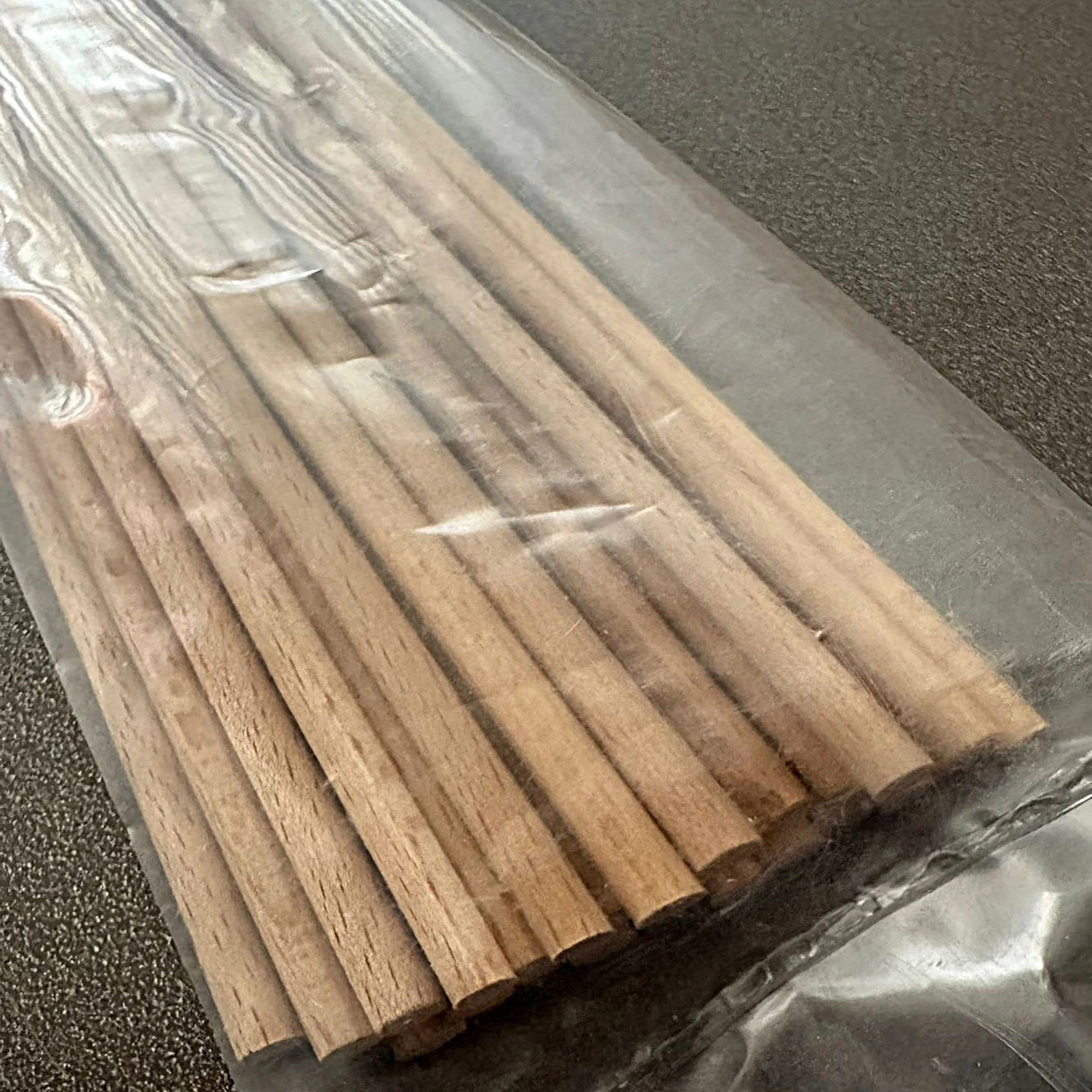 Baghetă lemn fag - netedă, 100 cm [5]