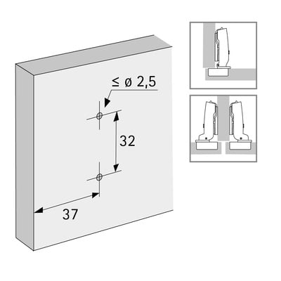 Balama Sensys standard, cu amortizare, 110° [4]