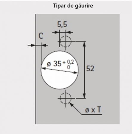 Balama Sensys standard fără arc, 110° [2]