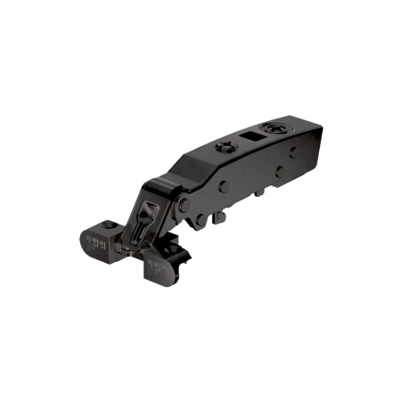 Balamale pentru rame aluminiu - Balamale Sensys negru obsidian cu amortizor (Plăcuță Cruce 1,5mm) pentru Rame de aluminiu