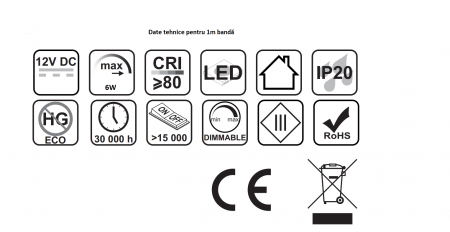 Bandă Led Premium Black  30W/5M 300 LED-uri [6]