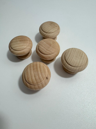 Tulip Buton Jura| Mâner esențe lemn | Accesorii  LEMN pentru mobilier | mânere mobilier [5]