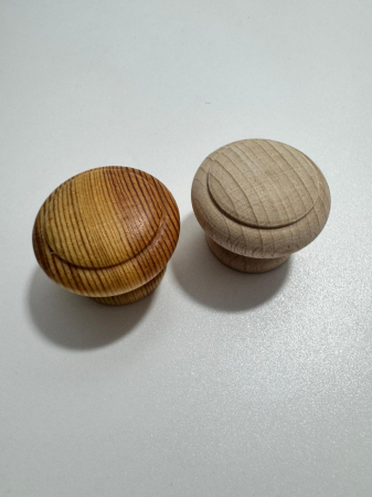 Tulip Buton Jura| Mâner esențe lemn | Accesorii  LEMN pentru mobilier | mânere mobilier [2]