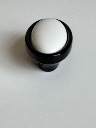 Buton mobilier Antichizat Porțelan VG  Ø32mm [6]