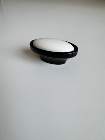 Buton mobilier Antichizat Porțelan VG  oval [4]