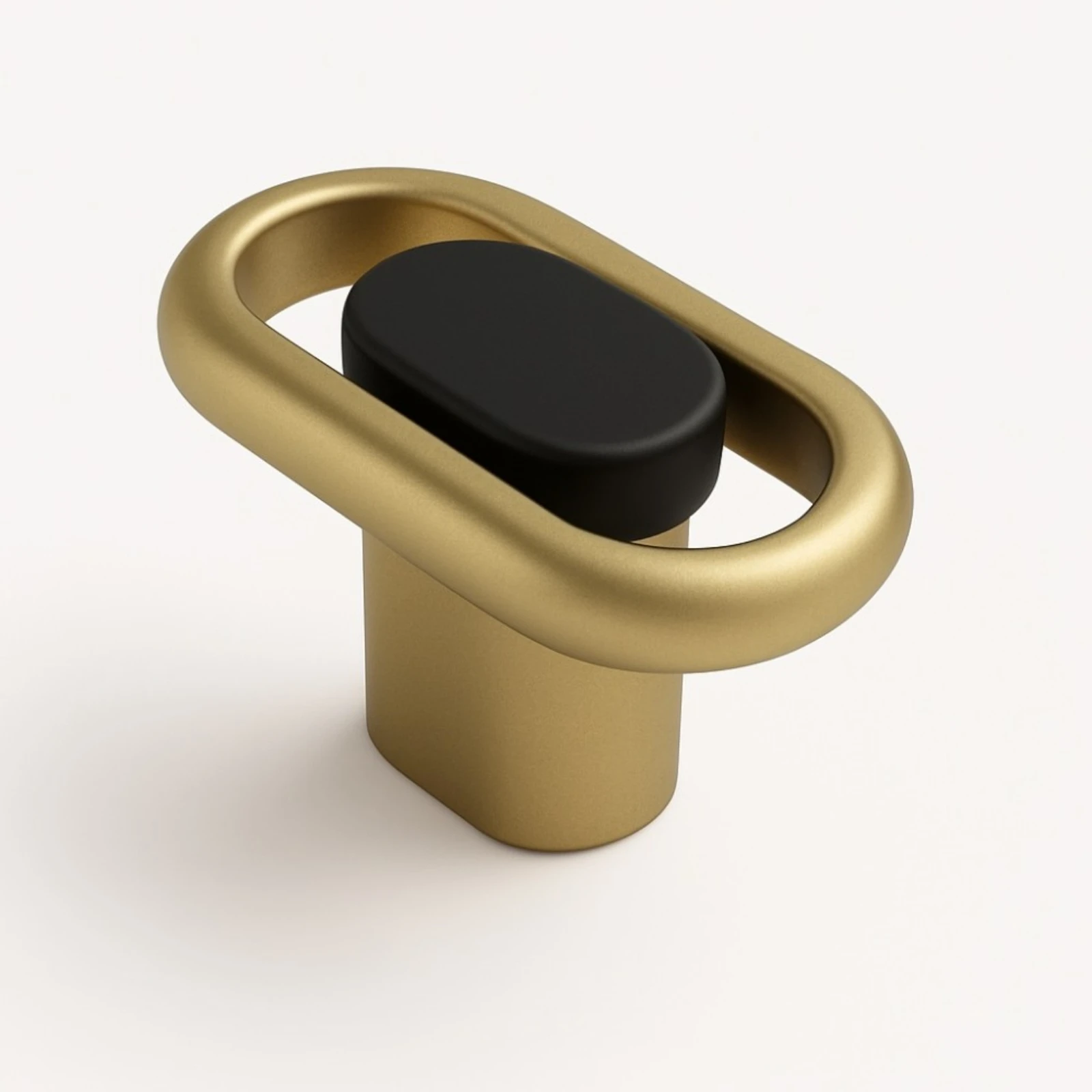 Butoni pentru mobilă - Buton metalic mobilier Lungo Deluxe  50 mm