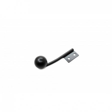 Buton Piedra pentru  mobilă finisaj Negru Mat [1]