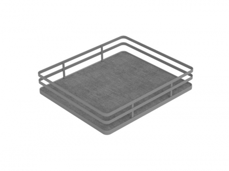 Coloană extractabilă Orion Grey, set 5 Coșuri 45 cm [1]