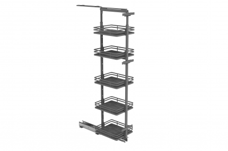 Coloană extractabilă Orion Grey, set 5 Coșuri 45 cm [4]