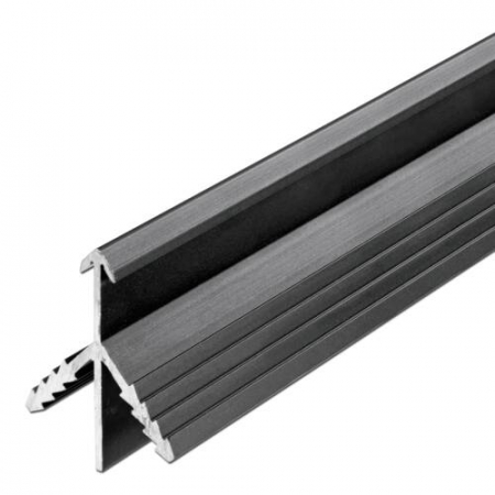 Profil de îmbinare - Conector de colț cu punte,  cap 5 mm pentru placă de 18 - 19 mm