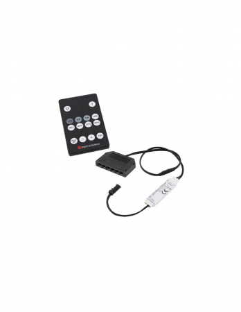 Accesorii LED Mobilier - Controler cu Telecomandă RF și Distribuitor 6 ieșiri
