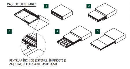 Cook - Mecanism 3 în 1 pentru extensie blat [10]