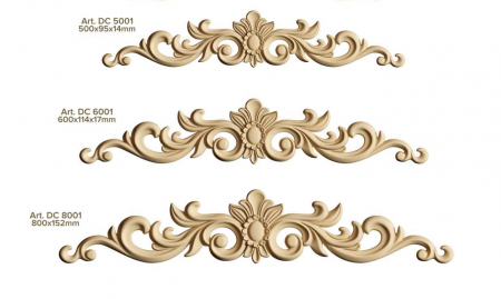 Element Decorativ Lemn și MDF Decor - Modelul DC *01 [1]