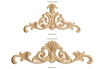 Element Decorativ Lemn și MDF Decor - Modelul DC 09550 & 10600 [1]