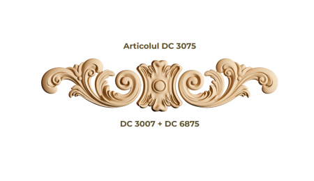 Element Decorativ Lemn și MDF Decor - Modelul DC 3075 / 4075 [1]