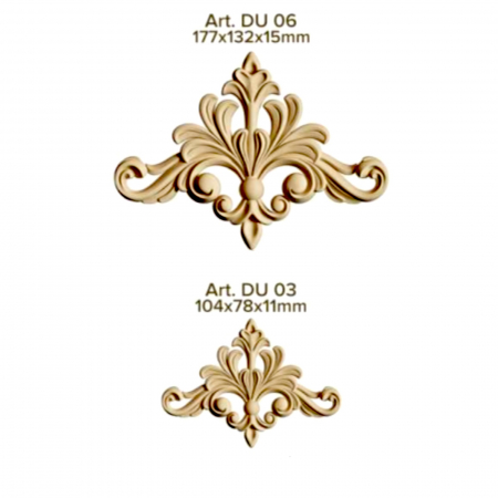 Element Decorativ Lemn și MDF Decor - Modelul DU 03 & 06 [1]
