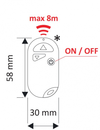 Dimmer RF LED cu Telecomandă [2]