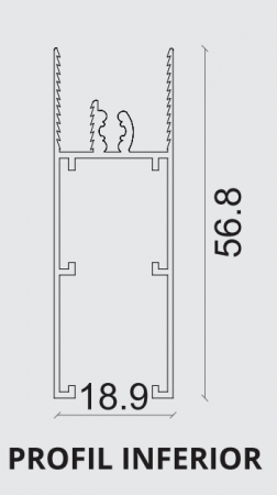 Eco Slide - Profil inferior 3m [2]