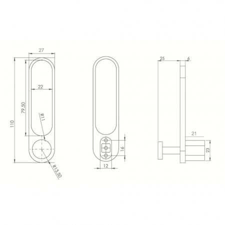 Fusion Hook (agățătoare cuier) marca urban [1]