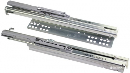 Glisiere soft close Quadro V6 extragere Totală, marca Hettich  [5]