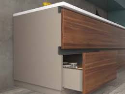 Profil GOLA ,,C " 4.1m finisaj Aluminiu, marca OPES, pentru corpuri de mobilier cu sertare [1]