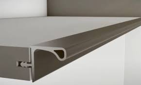 Profil GOLA finisaj Aluminiu 4m pentru corpurile suspendate, marca OPES [1]