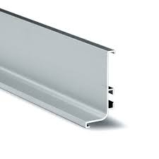 Profil GOLA - Profil GOLA ,,L " ,,J"  4.1m finisaj Aluminiu, marca OPES, pentru montaj sub blat