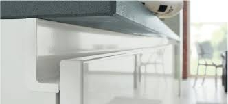 Profil GOLA ,,L "(J) 4.1m  finisaj negru/alb/inox, marca OPES, pentru montaj sub blat [8]