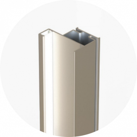 Profil GOLA - Gola Led VERTICAL simplu  4.5m