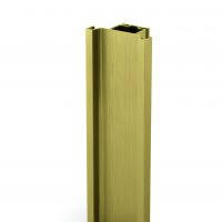 Profilele GOLA ,,Vertical-dublu " finisaj Auriu 2.7m pentru corpuri de mobilier tip ,,soldat" marca OPES [2]