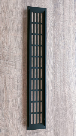 Grilaj aerisire finisaj negru [7]