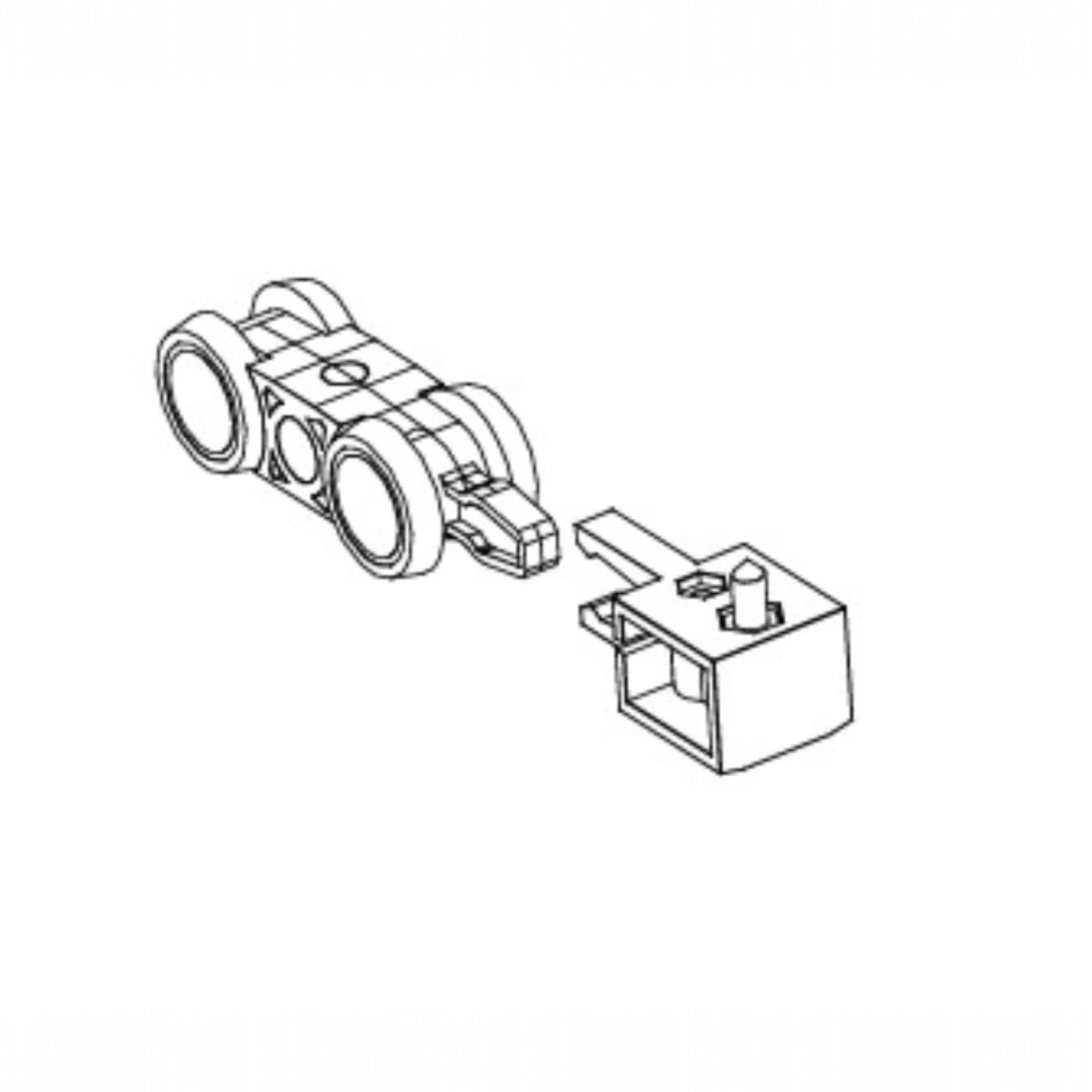 In Out Fly Wood  - Set role (1 rola + 1 opritor) [2]