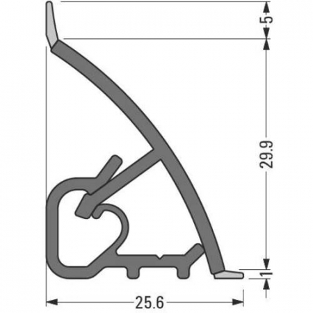 Înălțător semirotund - 2 x 2,5 m [1]