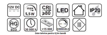 Bandă LED COB cu lumină continuă [6]